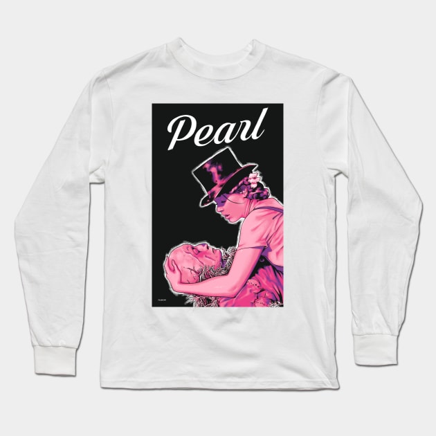 Pearl Movie Art Long Sleeve T-Shirt by PhilRayArt